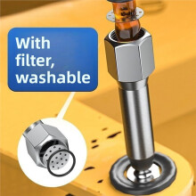 Kit de Pistolet à Graisse Industriel à Double Buse de 2 Pièces, Adapté pour les Excavatrices et les Camions