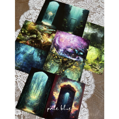 Enchanted Forest Scrapbook Paper A5 23 Sheets 1