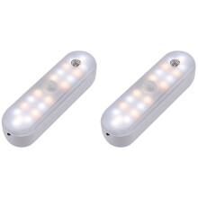 Table Lamp Hanging Magnetic LED Desk Lamp Rechargeable Bedroom Night Lamp Closet Light Night Light Cabinet Light 2Pcs