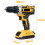 2 Battery 21V Cordless Drill Combi Driver High Power Electric Screwdriver Set UK 2