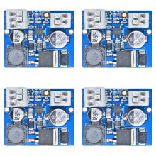 4X NCH6100HV High Voltage Step Converter Power Supply Module for Nixie Tube Glow Tube Magic Eye Board 12V 24V