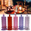 Flameless Candles Rose Shadow LED Blue 2