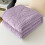 Raschel Blanket Soft Thick Double Layer 28x39in Purple 4