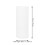 White Tulle Fabric Toiletries Roll Decoration for Bride 2