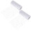 Glitter Tulle Fabric Roll White Gauze 2 Rolls 4