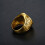 Stainless Steel Casting Ring 18k Gold Plated Men's Ring 3