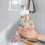 Hydrangea Hummingbird Kitchen Hand Towels Set of 3 5