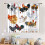 Rooster Kitchen Curtains Farmhouse Chicken Pattern Blackout 3
