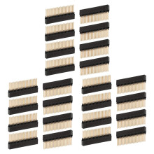 24PCS, 2X20 (40 Pin) Extra Hoher Weiblicher 0,1-Zoll-Pitch-Stapelkopf für Himbeer-Pi Ein + / B + / Pi 2 / Pi 3 Extra Hoher Kopf