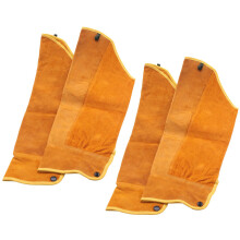 Outil de Manche de Bras de Chaleur de Protection 4Pcs 21,6 Pouces En Similicuir