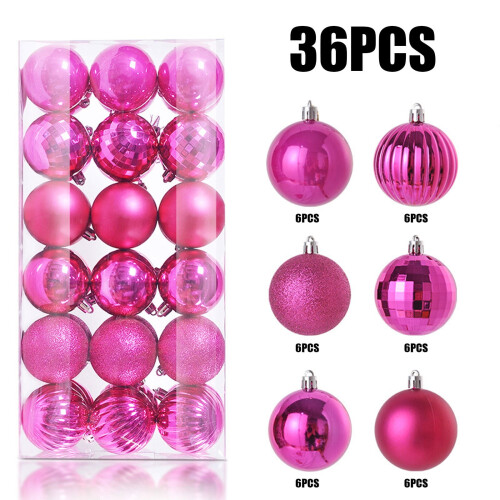 Christmas Ornaments Bronze Brown 36 pcs 1