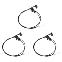 3X Car Engine Hood Release Cable with Handle for 2/4 Door 2001-2005 74130-S5D-A01ZA