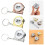 Mini Tape Measure with Keychain Carbon Steel 3