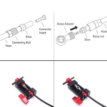 2X Bicycle Hydraulic Disc Brake Hose Needle Olive for SLX XT Cycling Brake Accessories