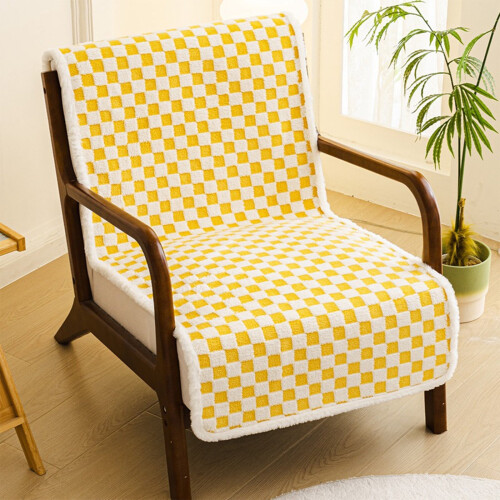 Plush seat cushion with backrest for chairs and sofas 1 pack 1