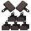 Bike Disc Brake Pads Black 6 Sets 7
