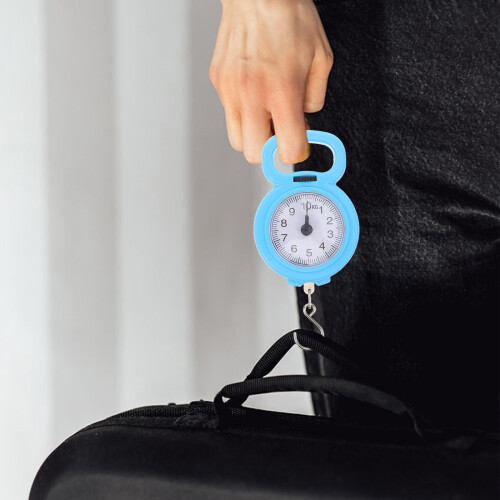 Hanging Spring Scale Plastic Blue 1 Pack 2