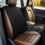 Car Seat Cushion Set Flax Ventilated Breathable 4-Piece 6
