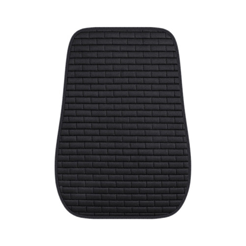 Car Seat Cushion Set Flax Ventilated Breathable 4-Piece 1
