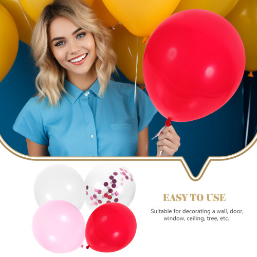 Romantic Theme Latex Balloons 40 Pieces 2