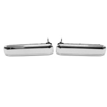 Poignée de Porte Extérieure Chromée 1 Paire 8060601A00 8060701A00 pour D21 Pathfinder Pickup 1986-1997 Poignée Extérieure de Porte