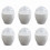 Microwave Egg Steamer Portable White Mini Egg Cooker 1