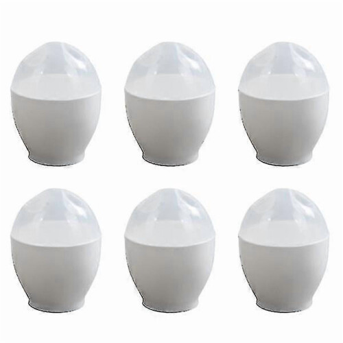Microwave Egg Steamer Portable White Mini Egg Cooker