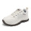 Breathable Knit Low Top Sneakers White Size 38 2