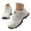 Breathable Knit Low Top Sneakers White Size 38 3