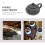 Purple Clay Teapot and Cup Set 1 Set 4