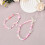 Pink Beaded Y2K Phone Charm 2 pcs Butterfly Bow Keychain 5