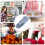 Oven Mitt Grey Grease Spatter Protection 2 pcs 10.6 x 3.9 in 2