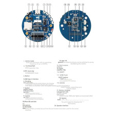 Waveshare ESP32-S3 Speaker Development Board for Deepseek Xiaozhi AI with External LCD and Camera Dual Mic Noise Reduction