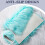Soft Fluffy Locker Rug Blue 12x12 Inch 2 Pack 6