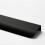 D-Handle Cabinet Pulls Black Aluminum Alloy 12 Pack 2