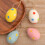 Décorations d'œufs de Pâques en feutrine colorée (12, 6, 5, 1 pièce) 7