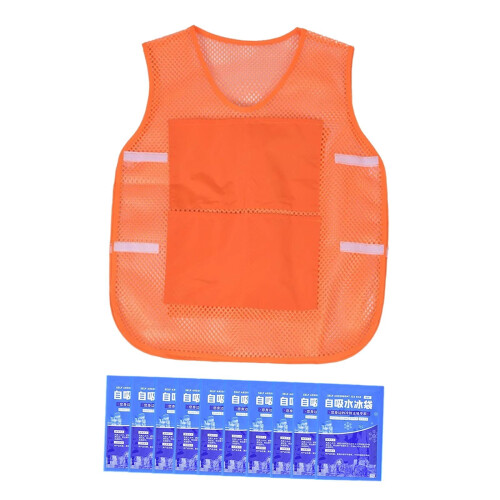 Cooling Ice Vest Lightweight with 8 Reusable Ice Packs 2
