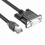 RJ45 to DB9 Serial Cable 8P8C RS232 Extension 1