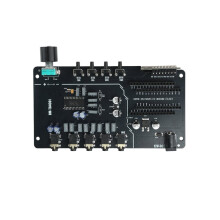 1 Piezas Controlador de Audio Digital 7-12V TDA7440 Módulo de Audio Estéreo de 4 Canales con Pantalla ST7735 de 1.8 Pulgadas