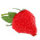 Strawberry-shaped plastic hair clip red 1 pack 7