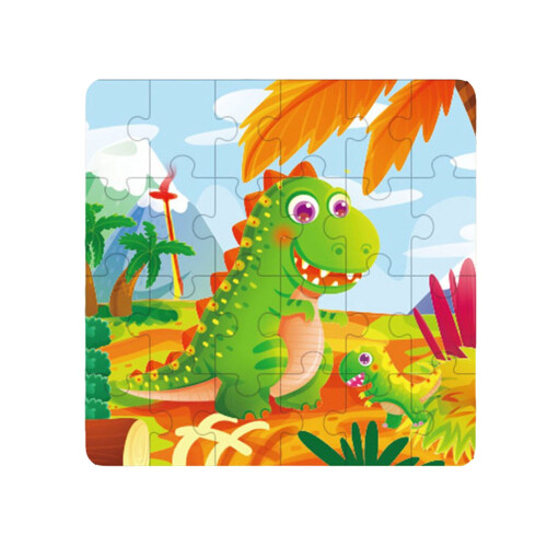 Magnetic Stacking Blocks Dinosaur Set 24pc Wooden Box 2
