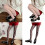 Women's Sheer Fishnet Lace Pantyhose with Floral Pattern 2