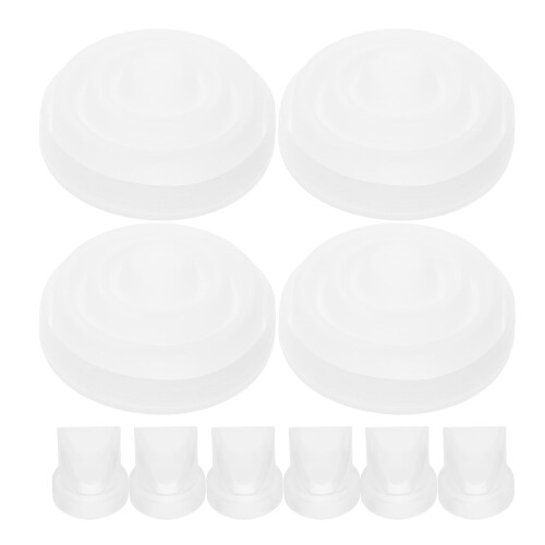 Pump Flange Replacement Silicone Transparent Set 2