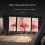 Adjustable View Mirror 3-Way Folding Compact 3