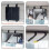 Adjustable View Mirror 3-Way Folding Compact 4