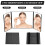 Adjustable View Mirror 3-Way Folding Compact 7