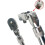 72-Tooth Carbon Steel Retractable Ratchet Wrench Automatic Quick Release Spanner Multifunctional Hand Tool 1/2" 6