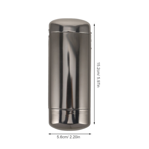 BESTONZON aluminum sunglasses case light grey 1