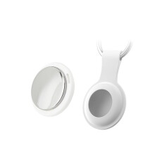 Tag GPS Tracker Key Kids Finder Pet Airtag Locator Tracker Device Anti-Lost Reminder for IOS Find My White