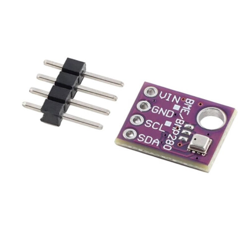 10Pcs GY-BMP280 5V Barometric Pressure Sensor Digital Module Temperature Barometric Pressure Sensor for 2